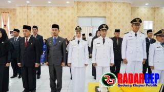 Wakil Bupati Rokan Hilir Lantik 21 Pejabat di Lingkungan Kabupaten Rokan Hilir